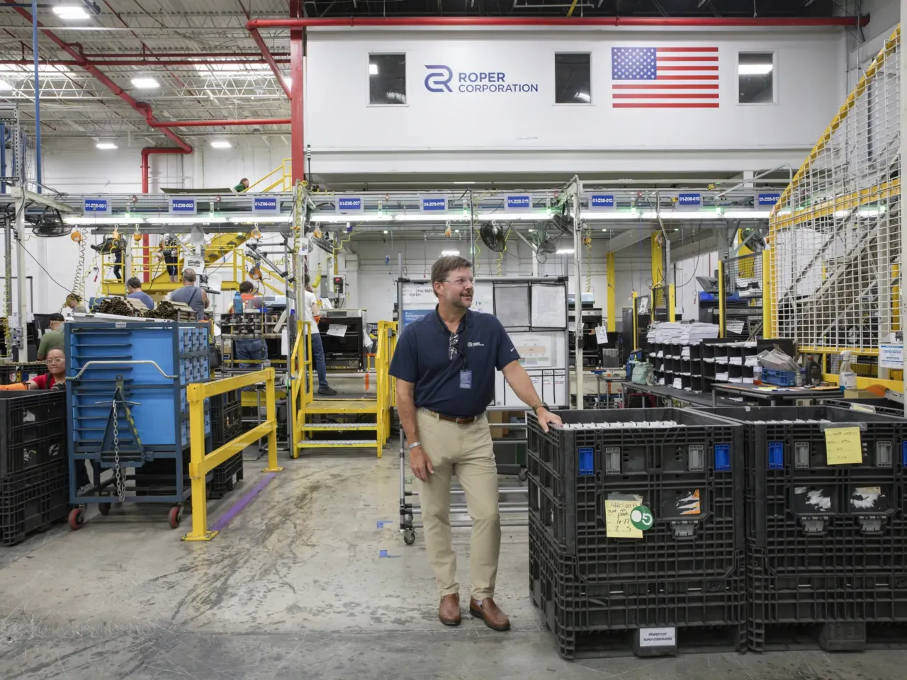 This factory was severely short on workers. Then it offered flexible work 2 Tony Gabbert is the plant's director of manufacturing operations.