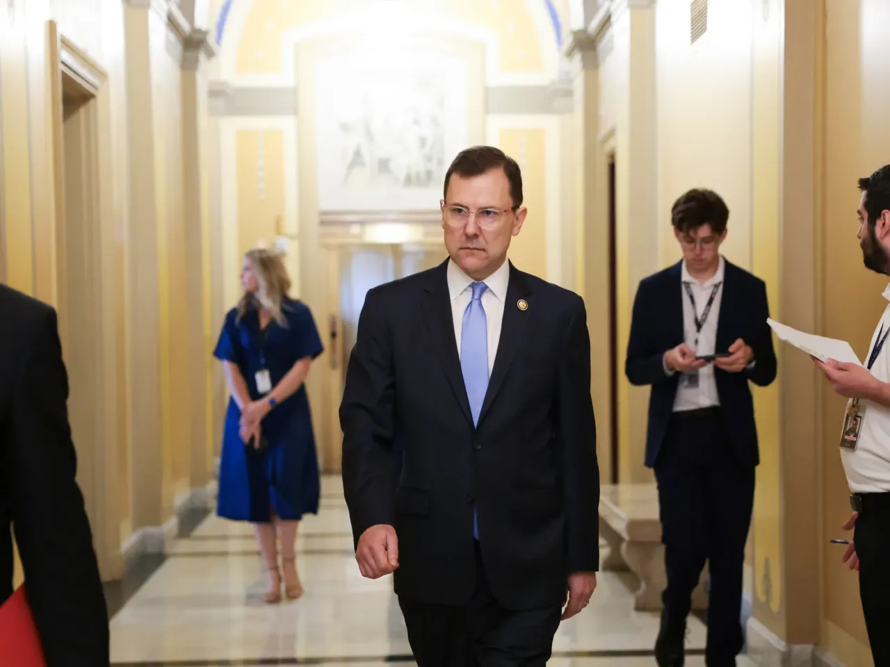 For Mitch McConnell and Congress, health transparency is a choice, not a requirement 1 Rep. Thomas Kean, R-N.J., departs the Capitol on June 30, 2026. Kean delivered a speech on the House floor to explain his four month absence from Congress, which he said was due to diagnosed depression.