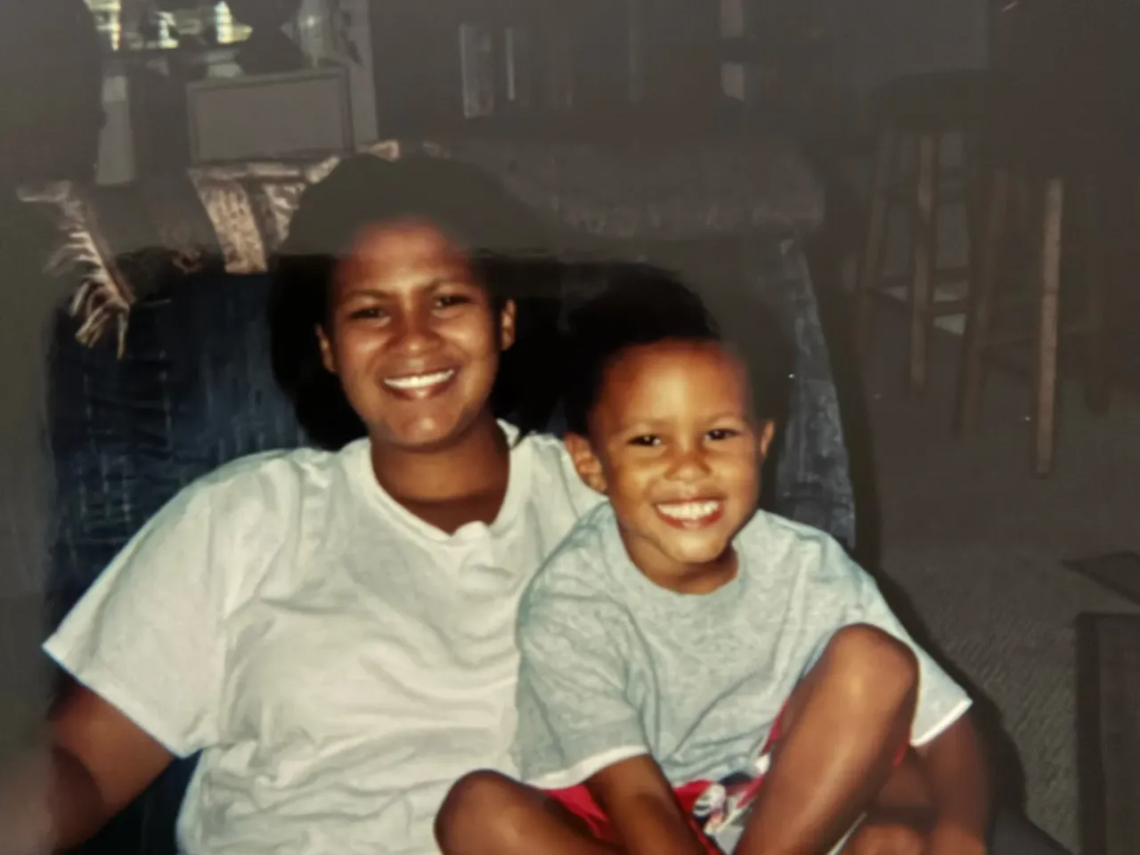 Jessica Neal with her son Jonah Neal when he was a child. As a young adult, he began to struggle with his mental health.