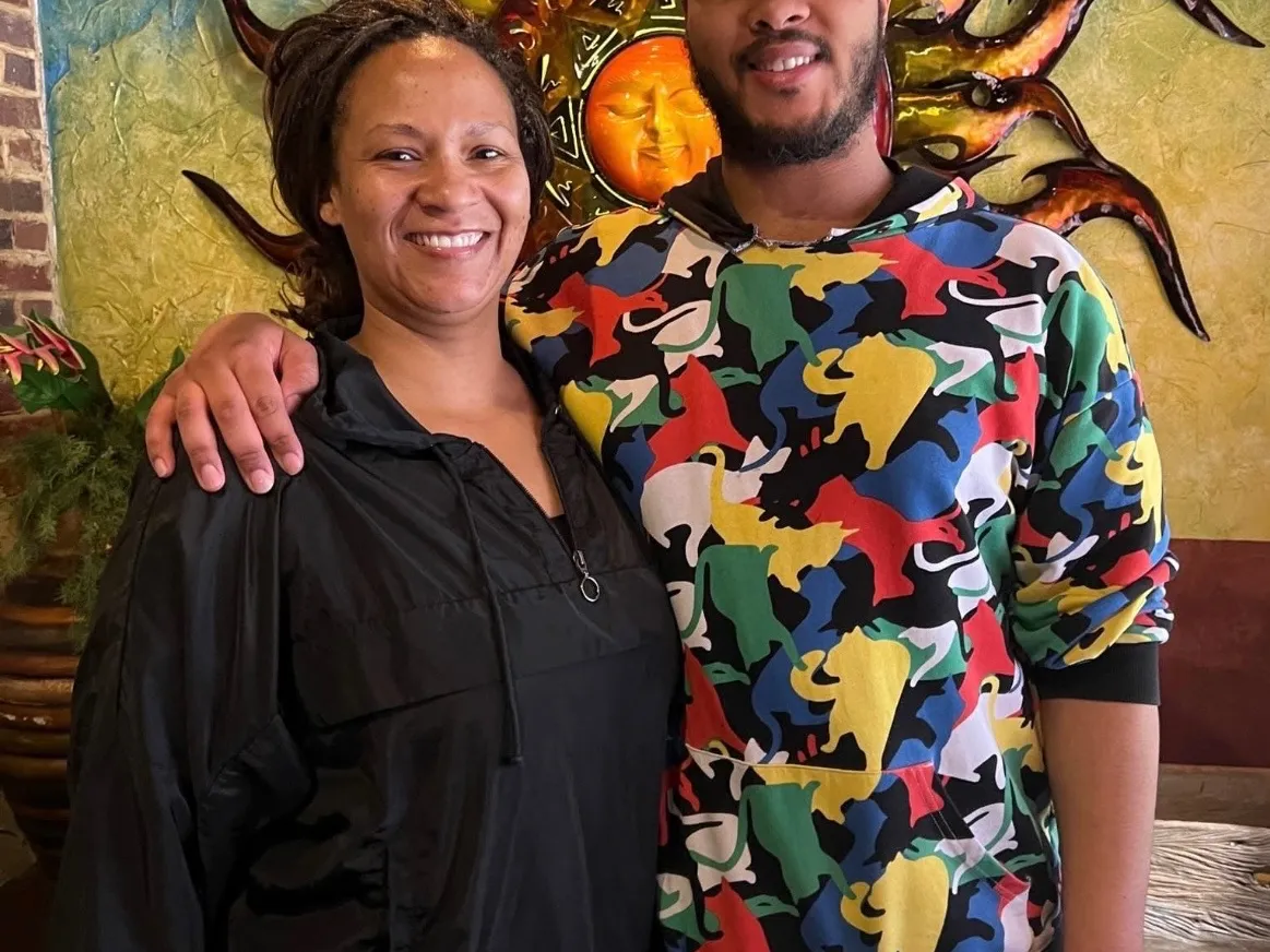 Jessica Neal with her son Jonah Neal in an undated family photo.