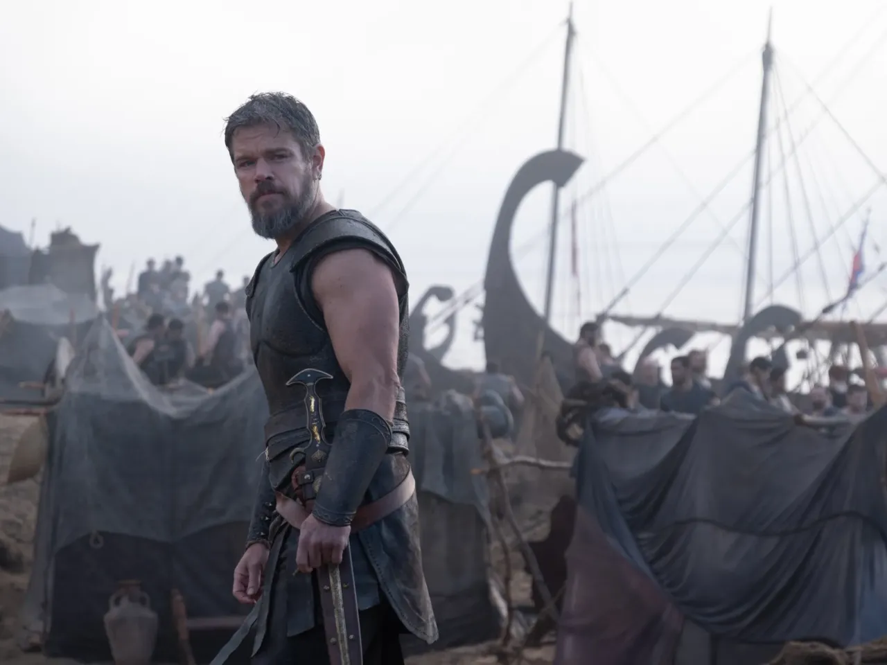 Matt Damon is Odysseus in a new film that was written, produced and directed by Christopher Nolan.