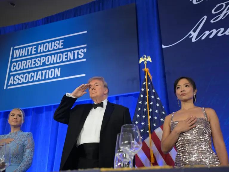 ‘The show must go on.’ Trump makes jabs at rescheduled White House Correspondents’ dinner