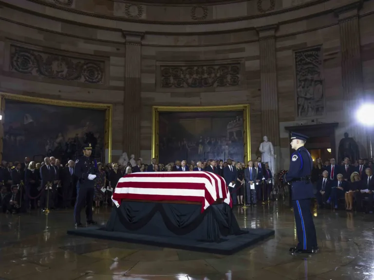In a day of tributes, Lindsey Graham is remembered as a tireless Washington mainstay