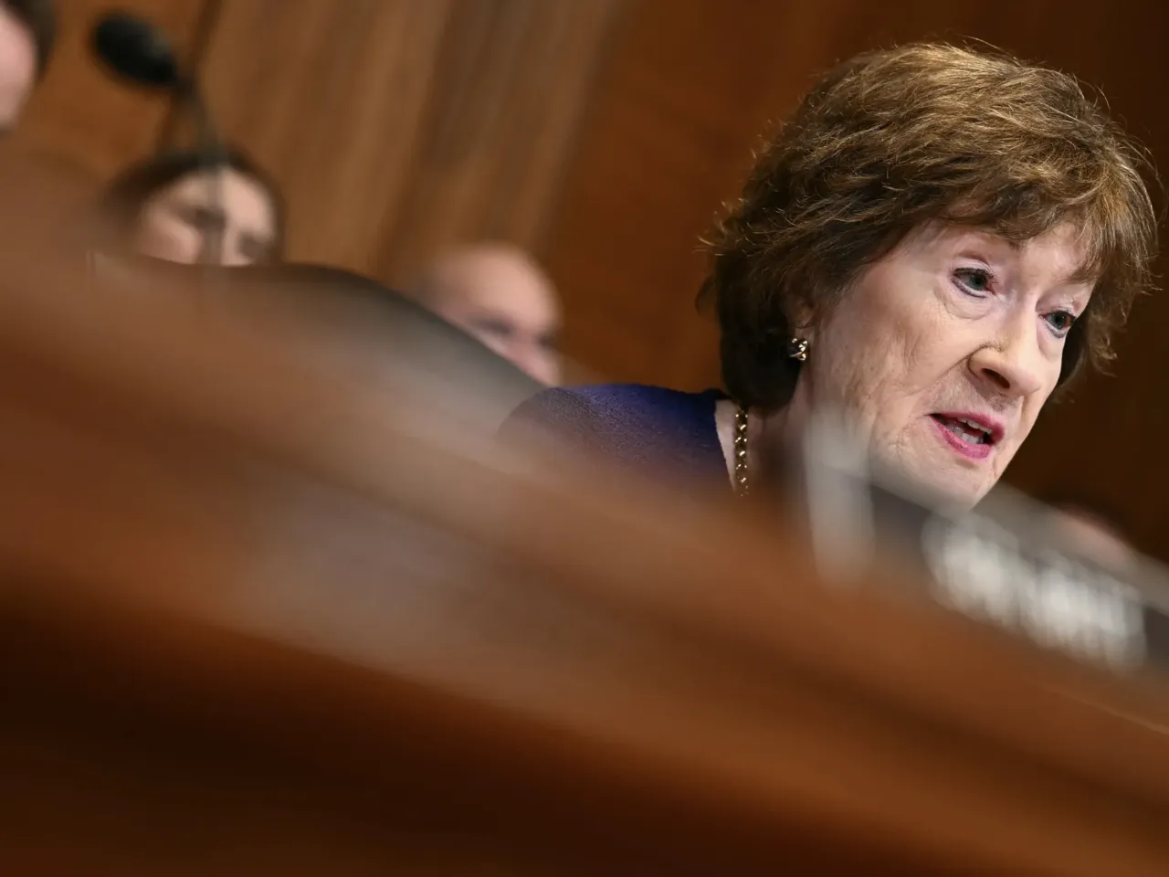Platner energized Maine's Democrats. Jackson's challenge is to keep them engaged 4 Sen. Susan Collins, R-Maine speaks on Capitol on June 2, 2026. Collins is the only GOP senator up for reelection who represents a state that Kamala Harris carried in 2024.