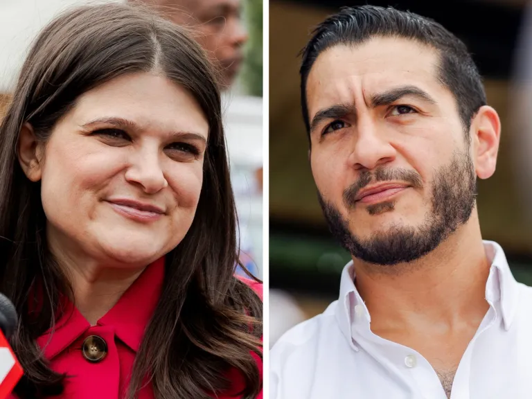 In the race for Senate in Michigan, multiple party fights are colliding for Democrats