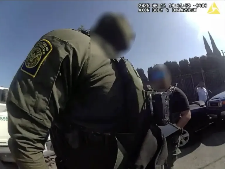 Bodycams record agents using slurs in LA raids. ACLU says it proves racial profiling