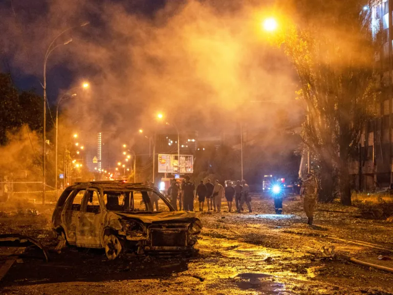 Overnight Russian barrage kills nine in Kyiv, as air defense struggle with U.S. continues