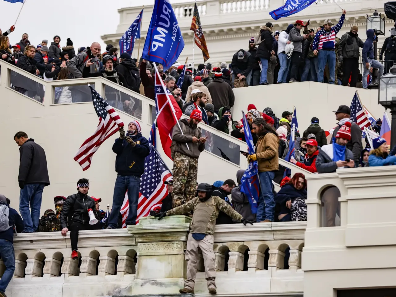 She protested ICE raids. Then agents showed up at her door 1 Most of the recent cases using the conspiracy-to-impede statute stemmed from the Jan. 6, 2021, insurrection at the U.S. Capitol and involved far-right groups such as the Proud Boys and the Oath Keepers.