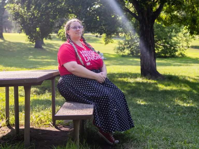 She protested ICE raids. Then agents showed up at her door
