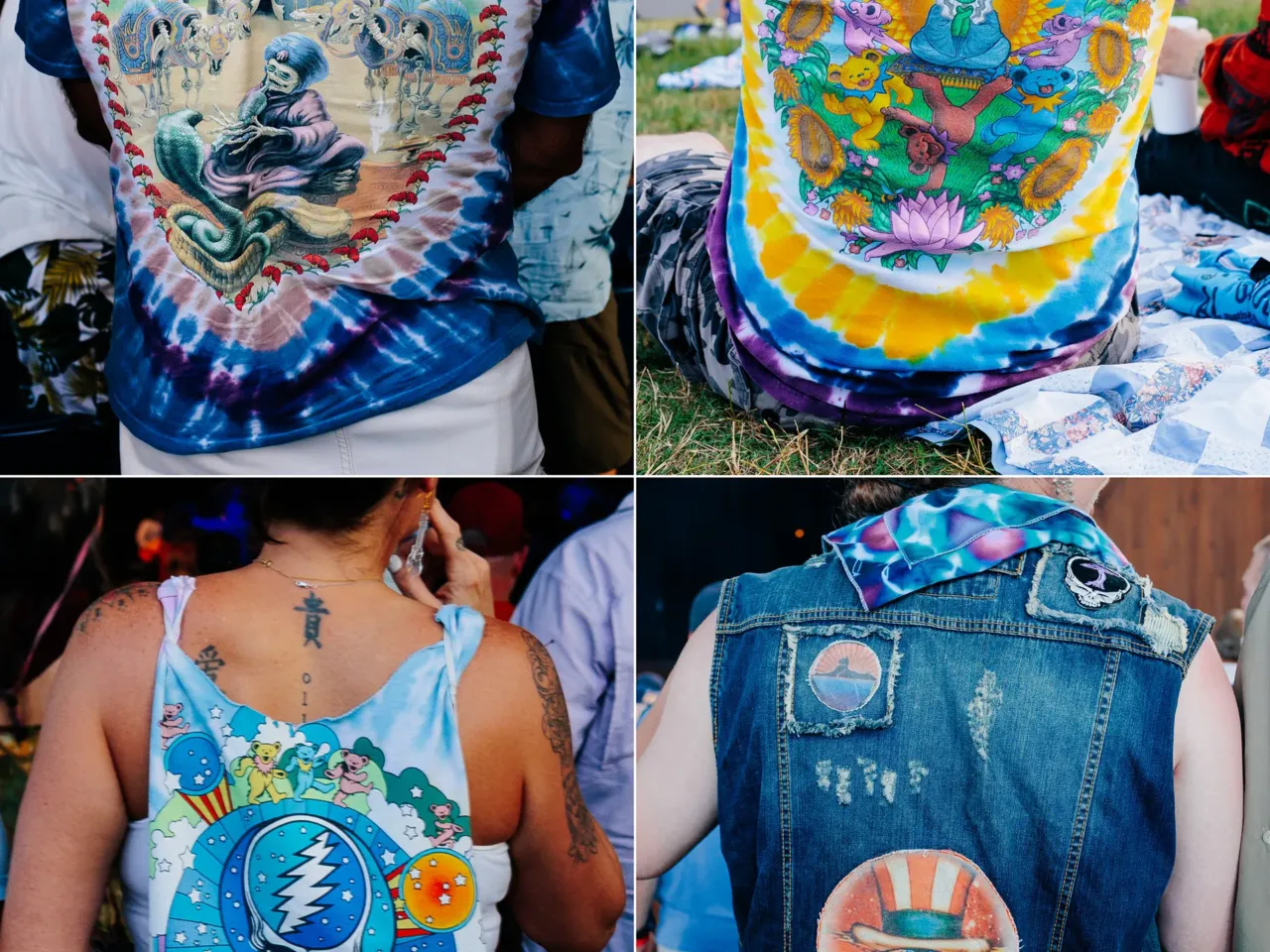 See some of the Grateful Dead shirts worn at All Good Now festival at Merriweather Post Pavilion.