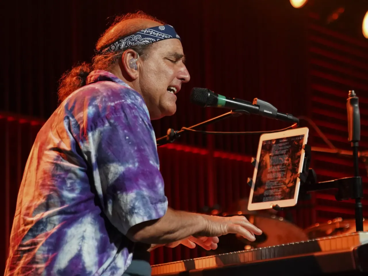 Rob Barraco performs with Skeleton Crewe at Garcia's, a music venue inspired by Jerry Garcia of the Grateful Dead.