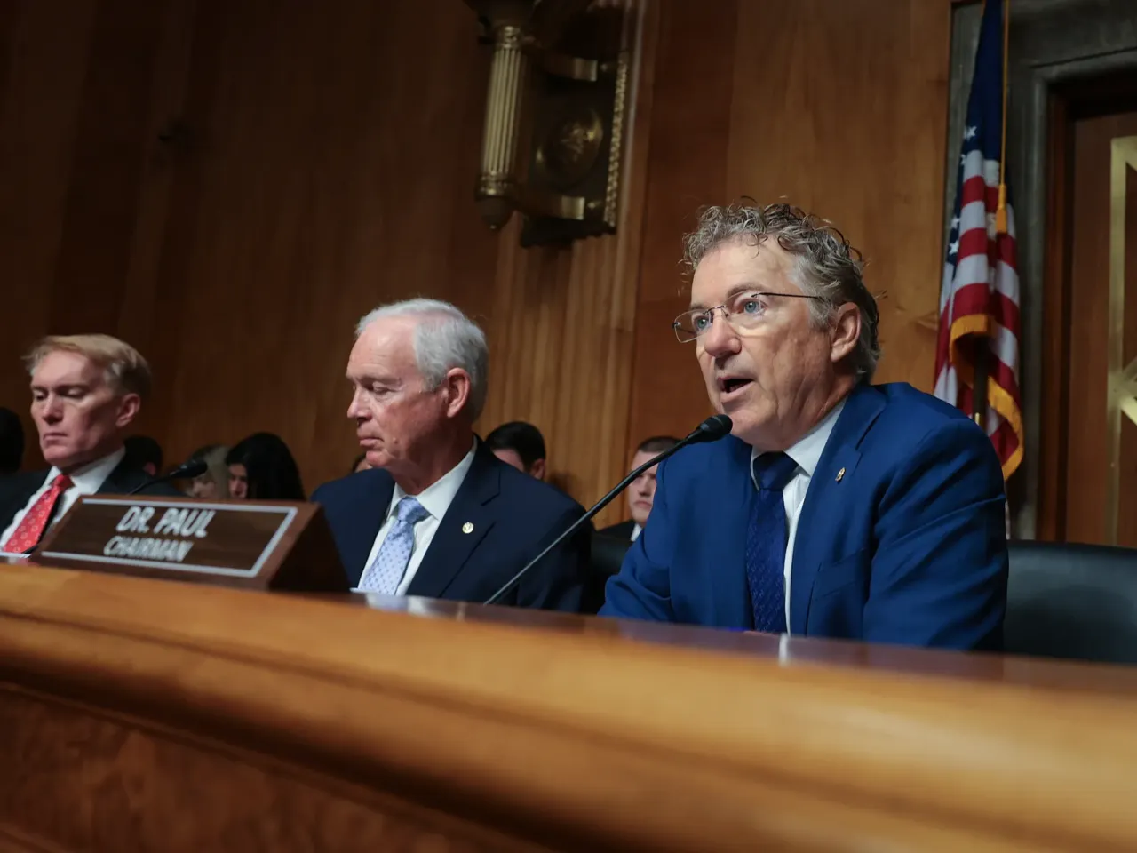 Senate Homeland Security committee votes to hold Fauci in contempt of Congress 1 Sen. Rand Paul, R-Ky., delivers his opening statement as Fauci testifies before the Senate Homeland Security and Governmental Affairs Committee on July 29.