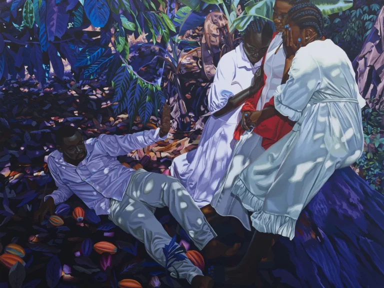 This rising painter reimagines Renaissance art in a cocoa plantation in Cameroon