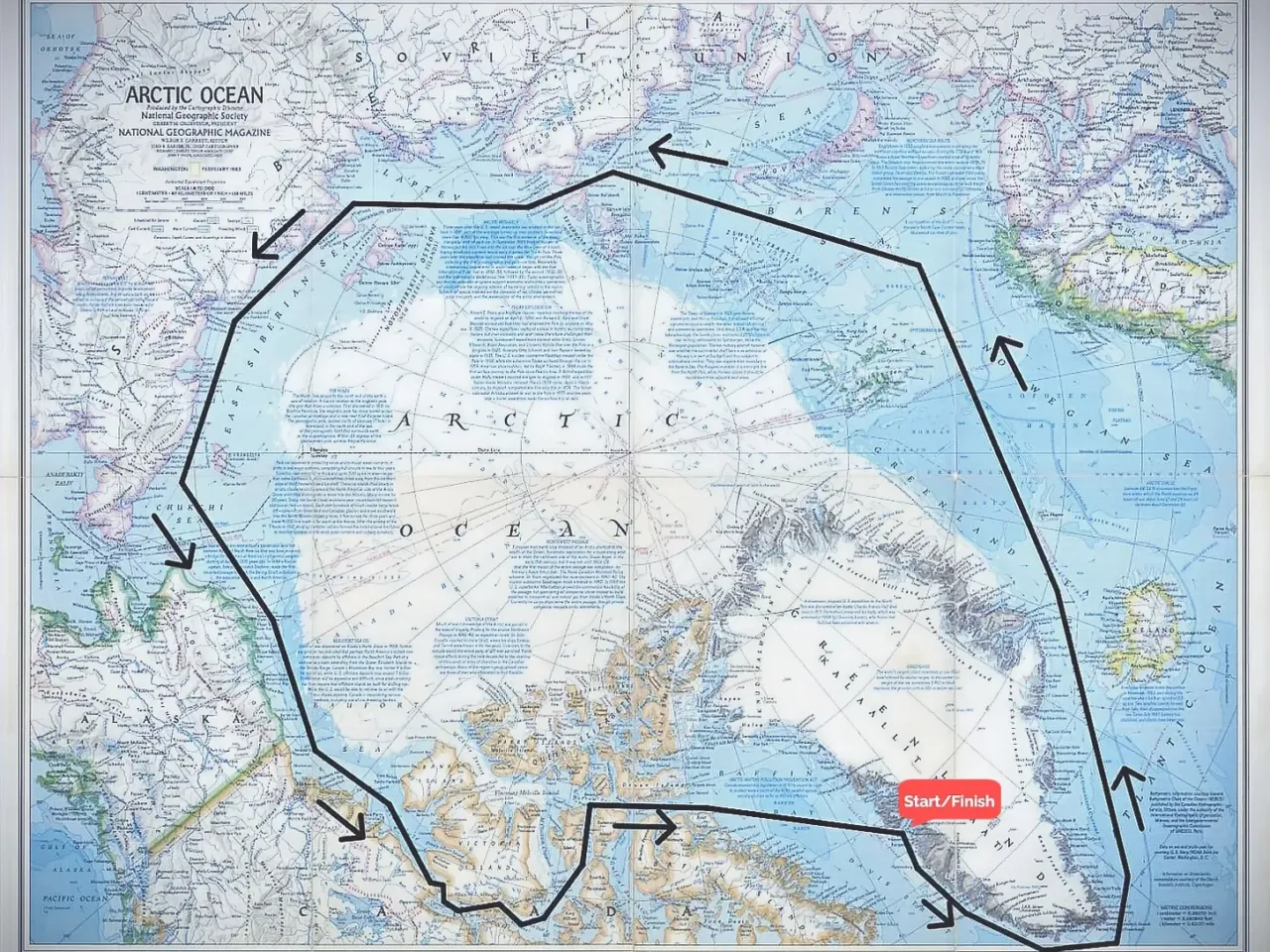 The route Rutherford plans to take is some 10,000 nautical miles long. No one has completed it unassisted.