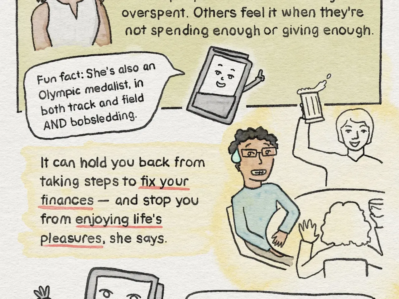 Spending money shouldn't make you feel bad. But if it does, read this comic 3 474574 3