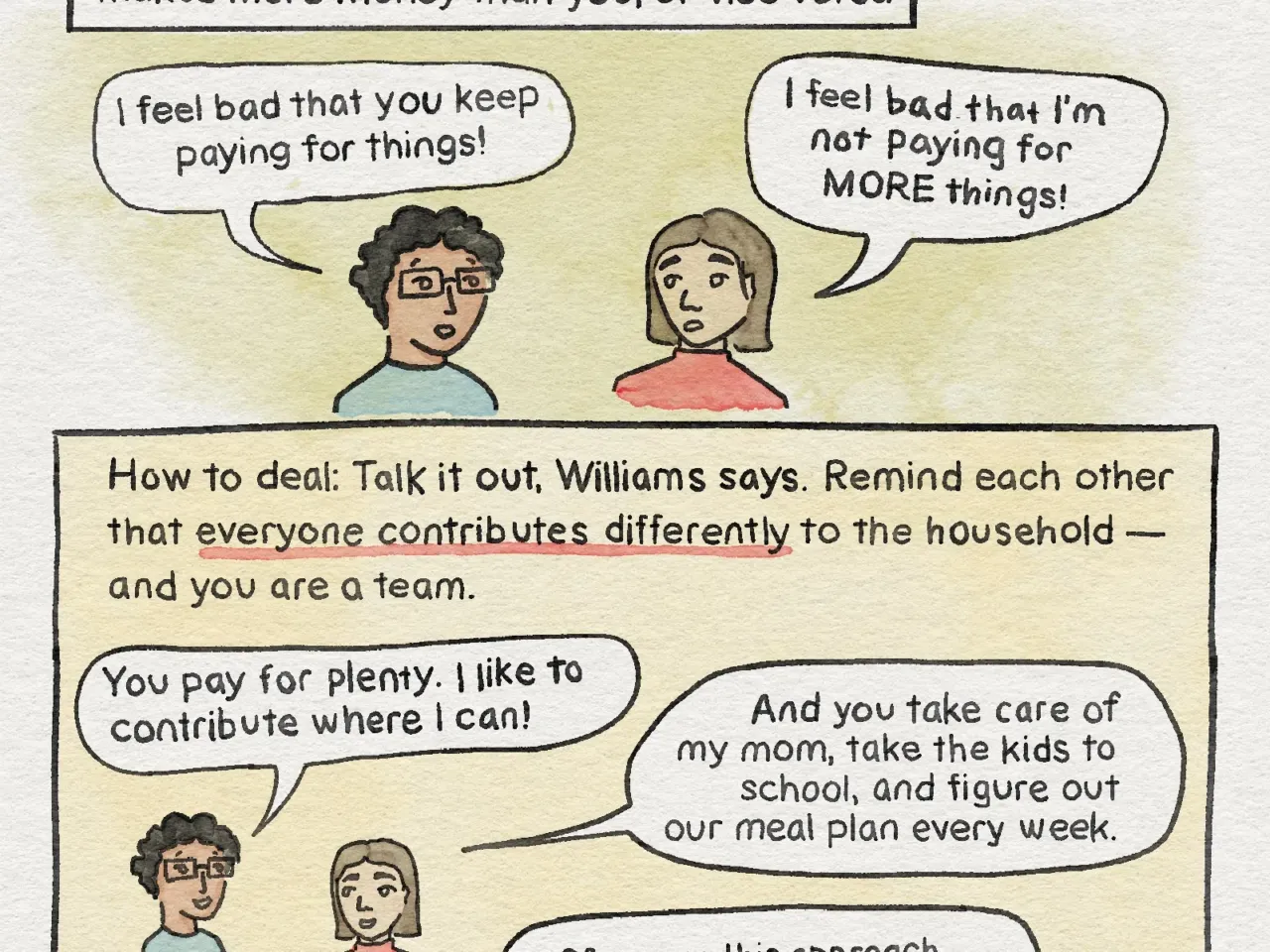 Spending money shouldn't make you feel bad. But if it does, read this comic 6 474577 6