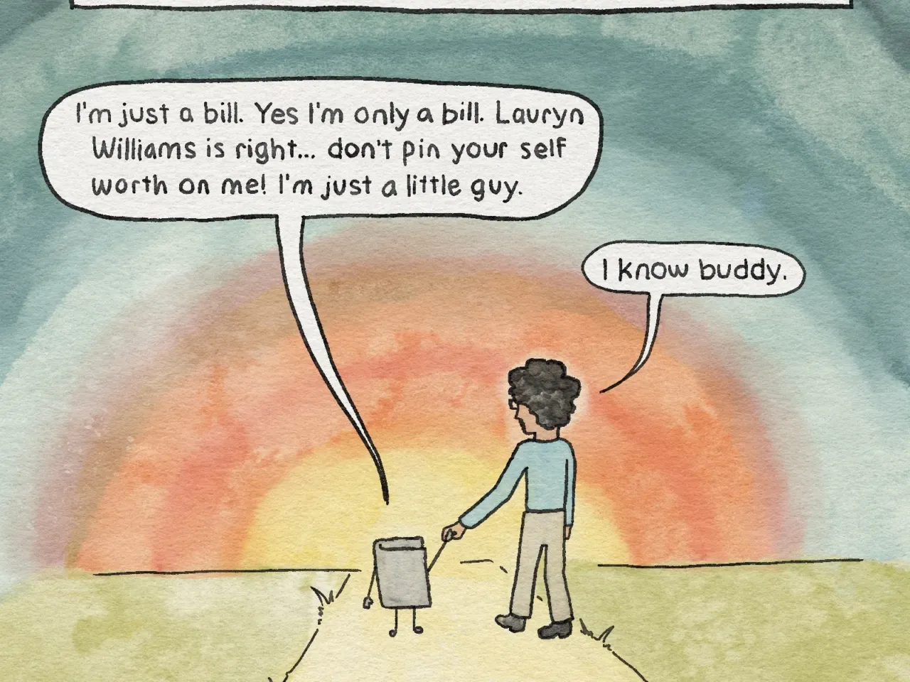 Spending money shouldn't make you feel bad. But if it does, read this comic 8 474579 8
